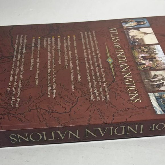 ATLAS OF INDIAN NATIONS by Anton Treuer National Geographic Illustrated - Picture 4 of 6